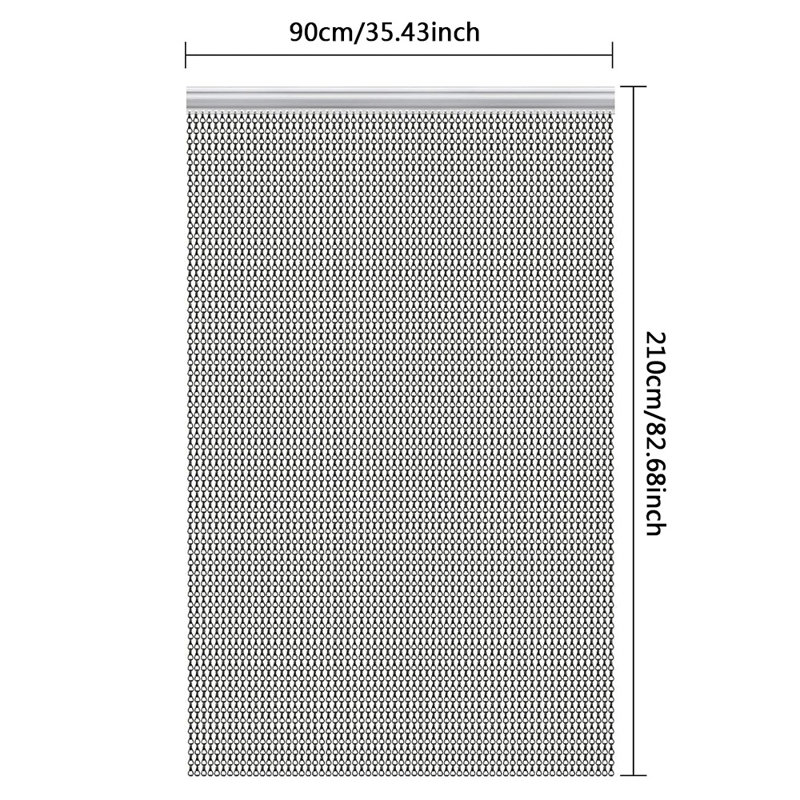 Semi Sheer Door Curtain