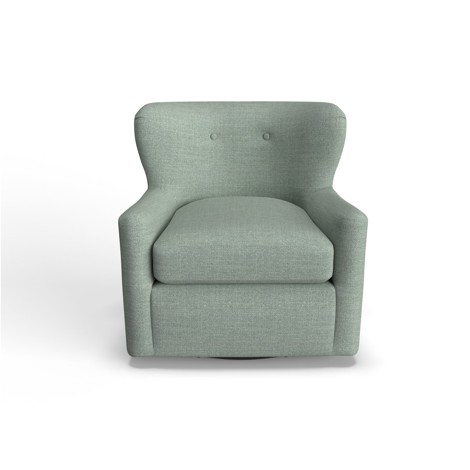 Bendigo Upholstered Wingback Chair, Conversation Capri Basketweave