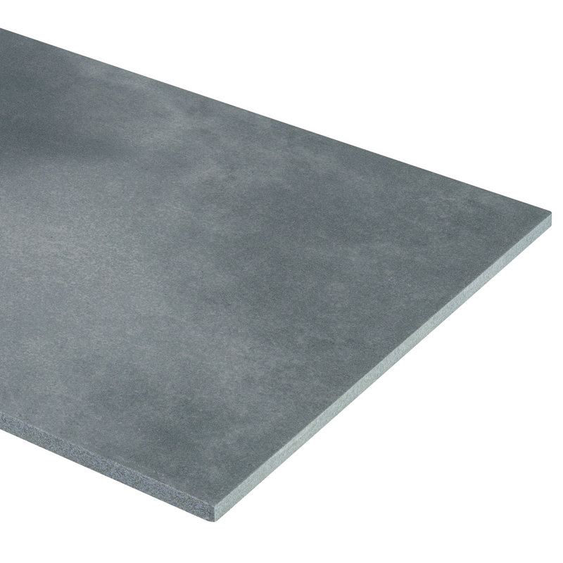 Poetic License 6'' W x 6'' L Porcelain Stone Look Singular Tile, Denim