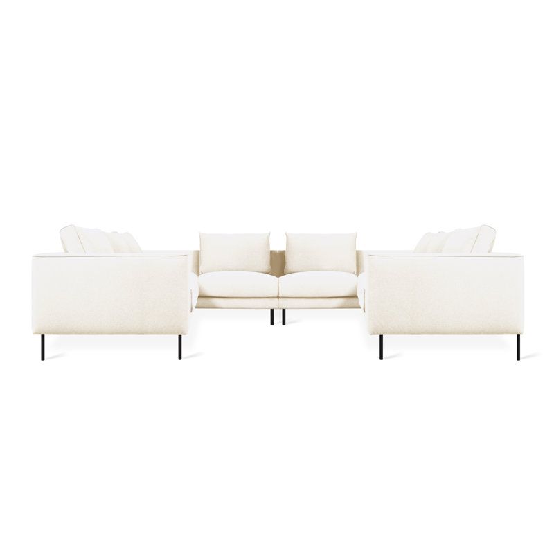 Canapé modulaire Renfrew, Polyester merino crème