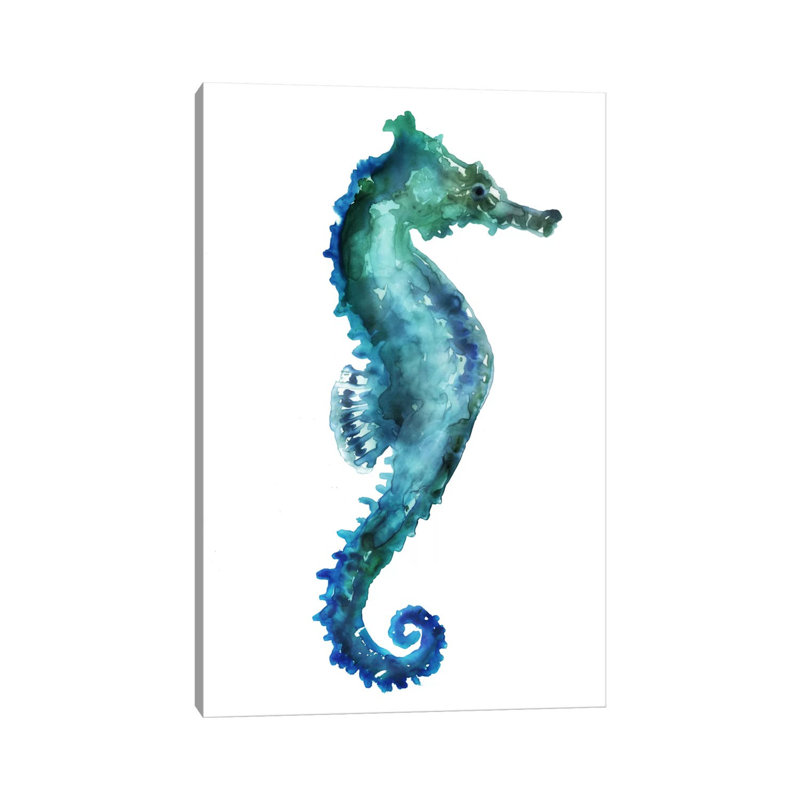 Sea Horse by Edward Selkirk - Print on Canvas, Wrapped Canvas, 66.04 cm H x 45.72 cm W x 3.175 cm D