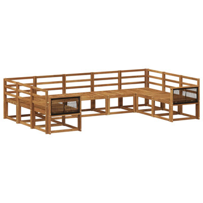 304cm Wide Patio Sectional