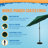 Stacia 108'' Octagonal Market Umbrella with Breez-Tex Canopy-1787208034