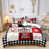 Santa & Merry Christmas Plaid sélectionné
