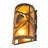 8" Wide Whispering Pines Right Wall Sconce
