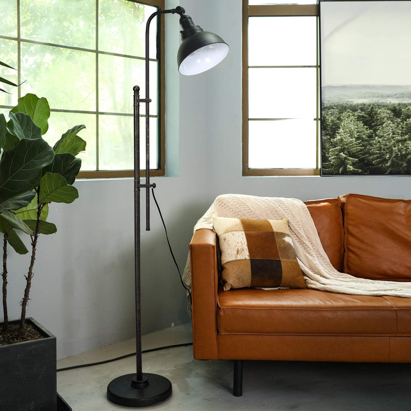 Lampe sur pied arquée 64,96 po Binegar