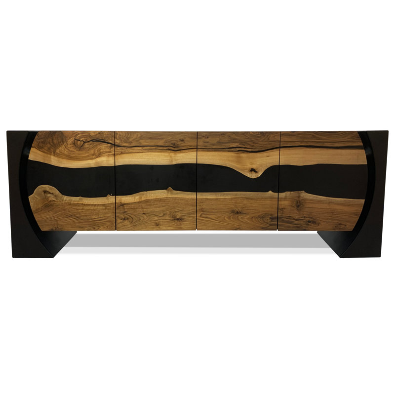 Loire 82.6'' W Credenza, Black