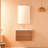 30" Wall Mounted & Floating Single Vanity with Ceramic Sink
