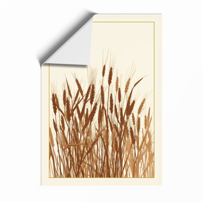 Autumn Grasses Botanical - Framed Print
