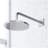 Sefina Thermostatic Shower System with Dual Showerheads and Hand Shower - Chrome-117660367