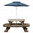 Fold 'n Store Picnic Table with Market Umbrella
