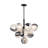 Bolla - 13-Light Chandelier - Black