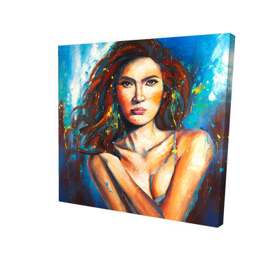 Figurative Beauty Contemporary Canvas Closer - Home Decor Art