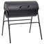 VidaXL 80cm W Wood Pellet Grill