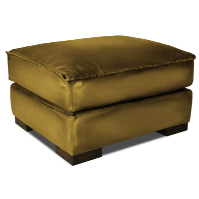 Urban Cowboy Leather Ottoman