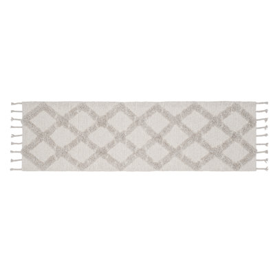 Clarkrange Wool Moroccan Indoor Rug