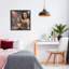 Giclée encadrée de la collection «Femme tenant une cassette vintage» par CAD Designs-471560491-471560490
