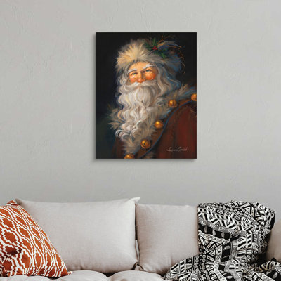  Père Noël, art mural par Susan Comish