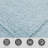 Jean Pierre Lydia Border Rane Plush Bath Rug-1912355246-1922958450