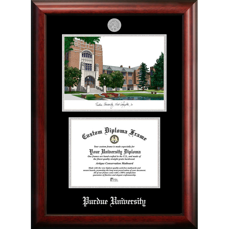 Cadre photo Purdue University, 7,63 po x 9,63 po