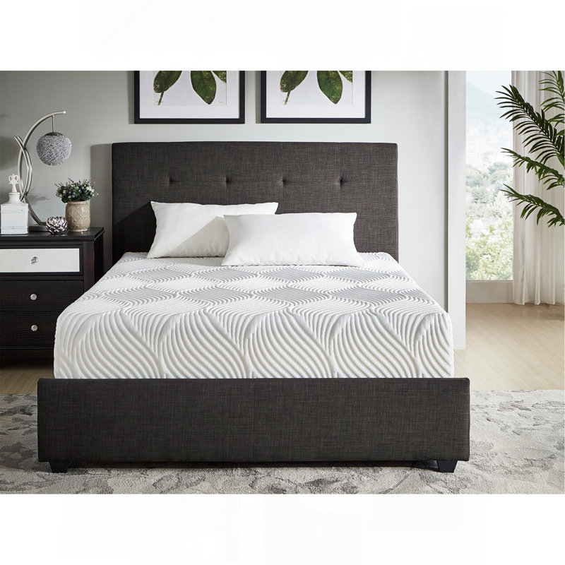 Bed Mattress Gel-Infused Memory Foam Mattress, Firm, Mattress In A Box, 10", Queen