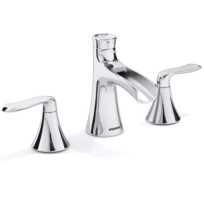 Caspian Widespread Bathroom Faucet with  Drain Assembly