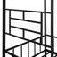 Twin Size Metal House Bed Frame with Slatted Support - No Box Spring Needed &amp; Strong!-177863341