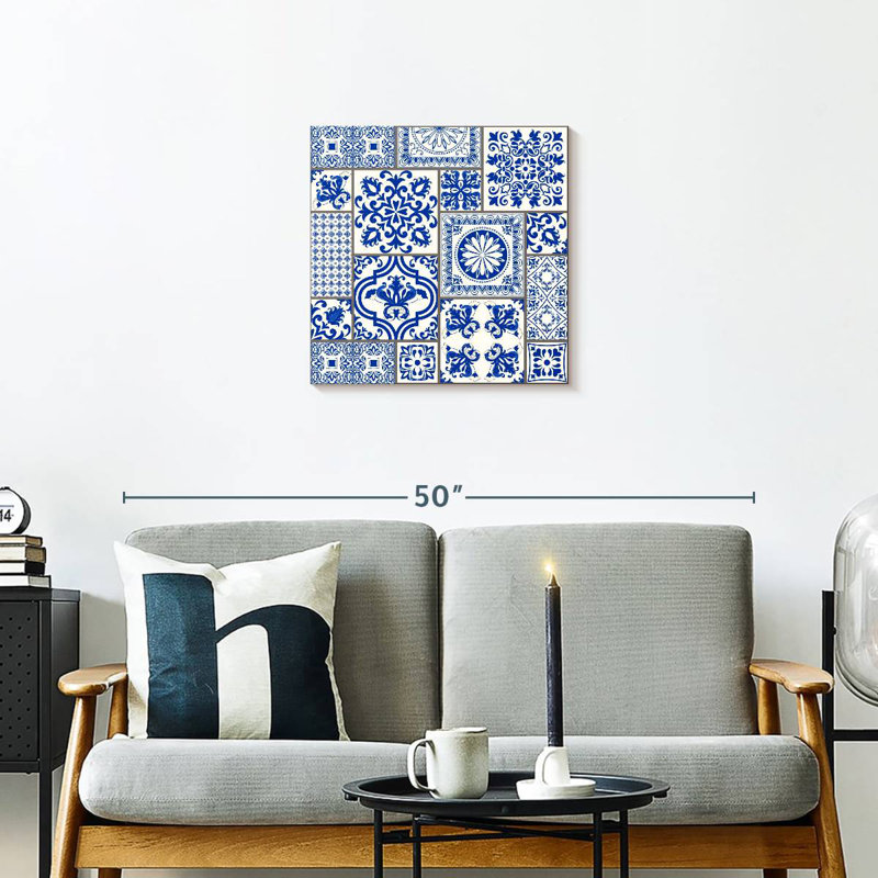 Kerner Blue Majolica Tiles