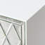 Table de chevet miroir 2 tiroirs Yolanta-828045020