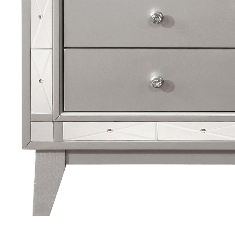 Table de chevet 2 tiroirs Macey