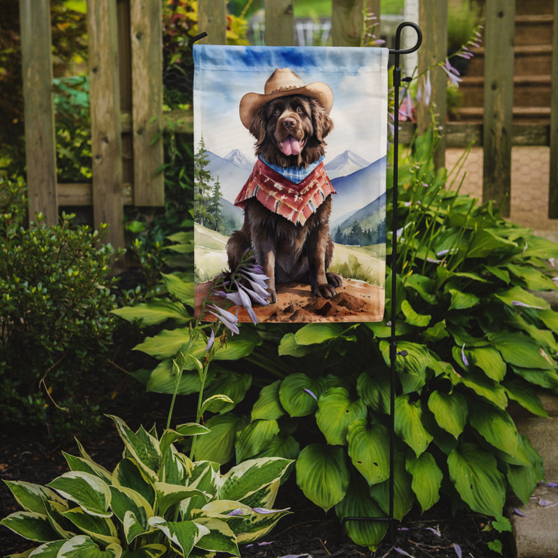 Drapeau Cowboy Welcome Garden, Terre-neuve
