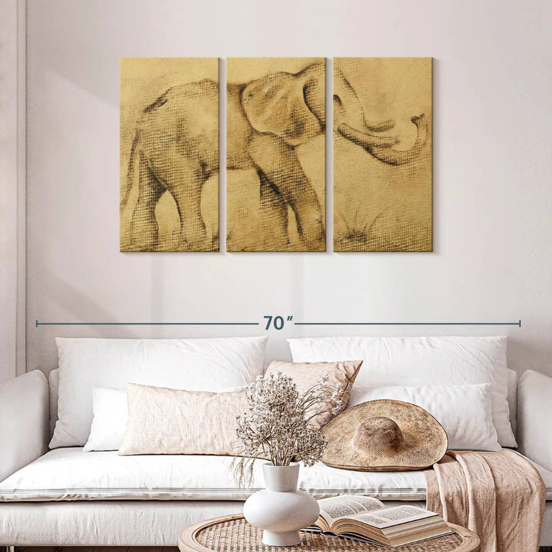 Brampt  Global Elephant Light, 28" H x 45" W