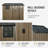 Eight by Six Sliding Door Shed