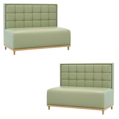 Banc rembourré moderne simple haut de gamme