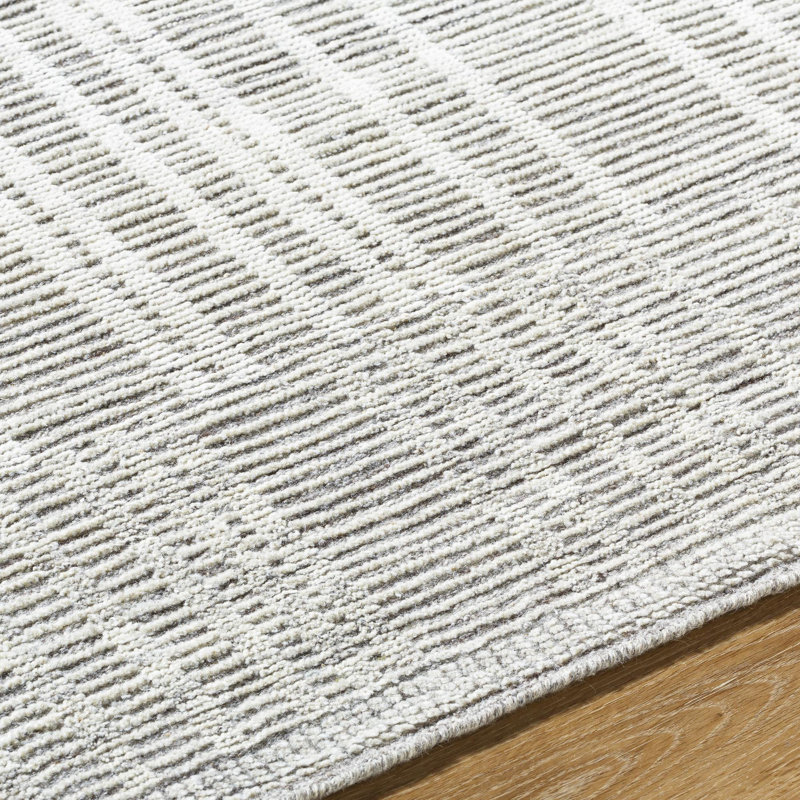 Rectangle Tunus Wool Area Rug, Rectangle 8' x 10'