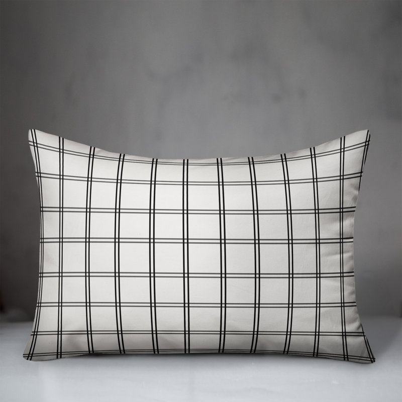 Plaid Throw Pillow