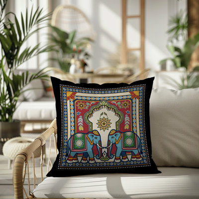 Coussin intérieur / extérieur Rikita Elephant