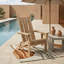 Chaise Adirondack pliable avec accoudoirs-29278590