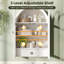 Arched Bathroom Storage Cabinet