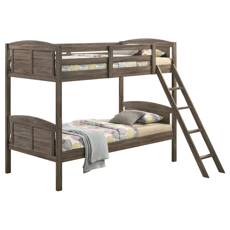 Lit superposé simple avec matelas Flynn
