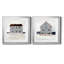 Beach Hut I Beach Hut I - ensemble de 2 cadres photo-1851214666-1851214671-1856808802