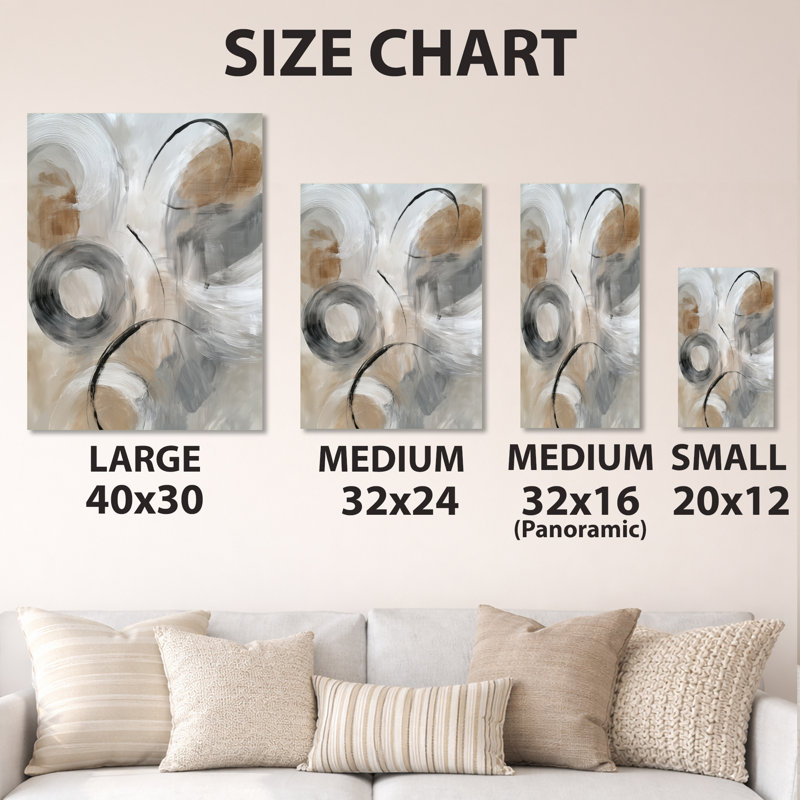 Décoration murale grise et brune «Balance of Dark Force» - Collages abstraits, L 16 po x H 32 po