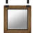 Wood Flat Wall Mirror