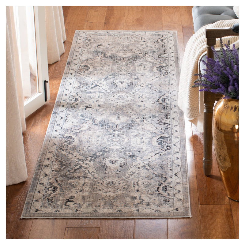 Tapis gris / bleu Voigt