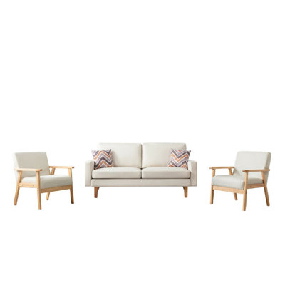 Lonneke 3 - Piece Living Room Set