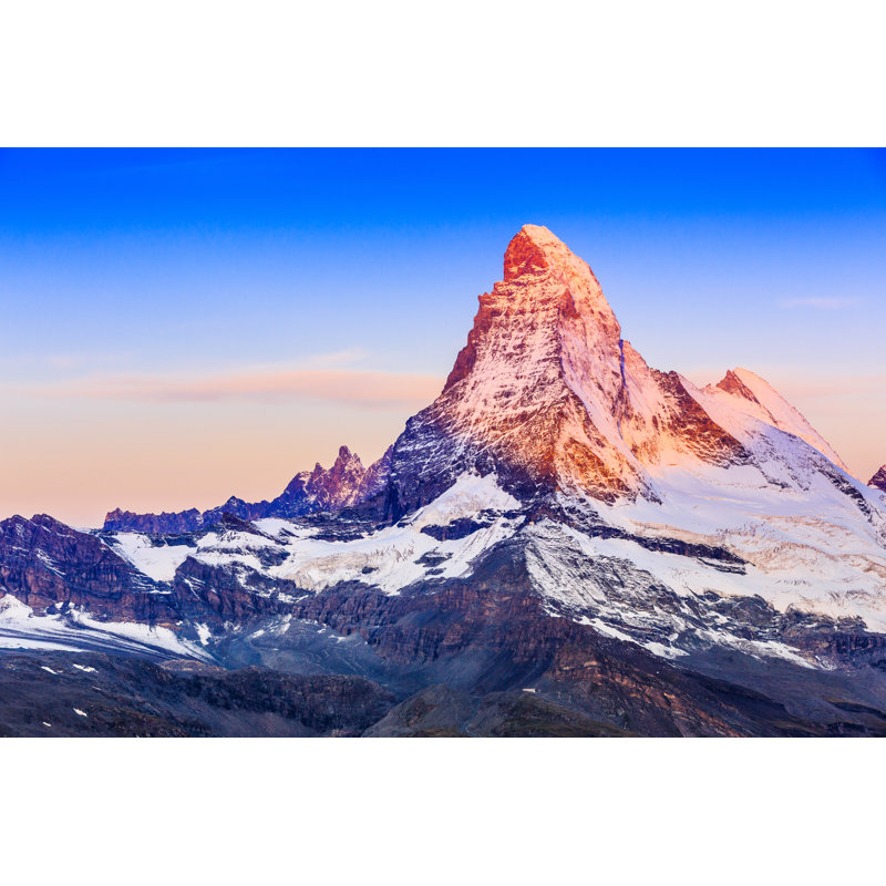 Zermatt, Switzerland - Wrapped Canvas Print, 30cm H x 46cm W x 3.8cm D