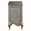 Antique Champagne 2-Drawer Nightstand