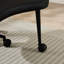 Chaise, chaise à pieds croisés avec roulettes, support lombaire de bureau, tabouret réglable, coussin de siège grande taille, design, Fidgety individuels, Comfort Support Plus: unité centrale noire, version améliorée, design pour