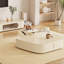 Creamy style modern simple coffee table