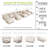 Khadijia 6 - Person Modular Patio Conversation Set with Cushions-193745538